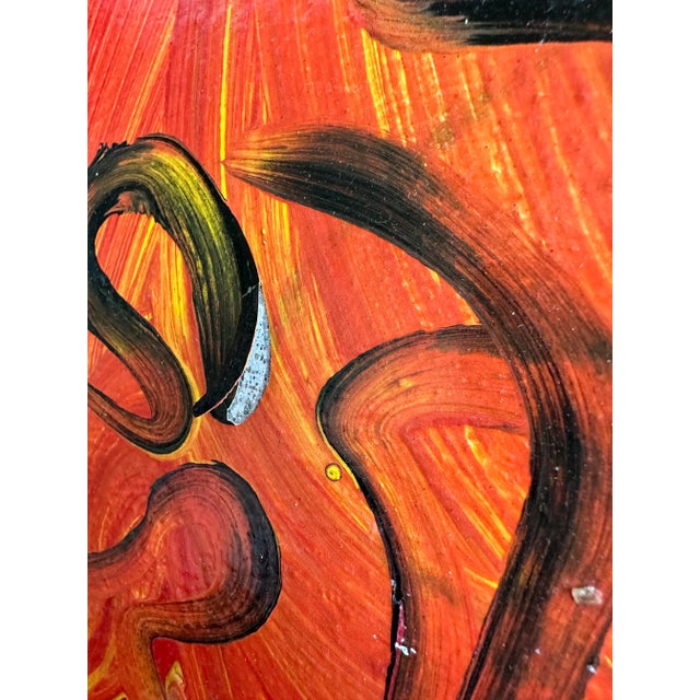 Original Peter Keil Painting, Abstract Portrait - Junge Wilde Collection For Sale - Image 6 of 12