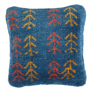 Pasargad DC Fine Hand Knotted Persian Gabbeh Pillow For Sale