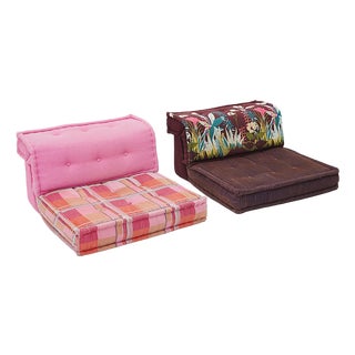 2-Module Sofa Mah Jong by Hans Hopfer for Roche Bobois, 1970s, Set of 2 For Sale