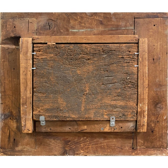 'Coastal Fishing', Mid-Century Modern Oil, Island Landscape, Cerulean Blue, Circa 1945 For Sale - Image 9 of 9