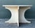 Vintage Boho Travertine Center Hall Table For Sale - Image 11 of 11
