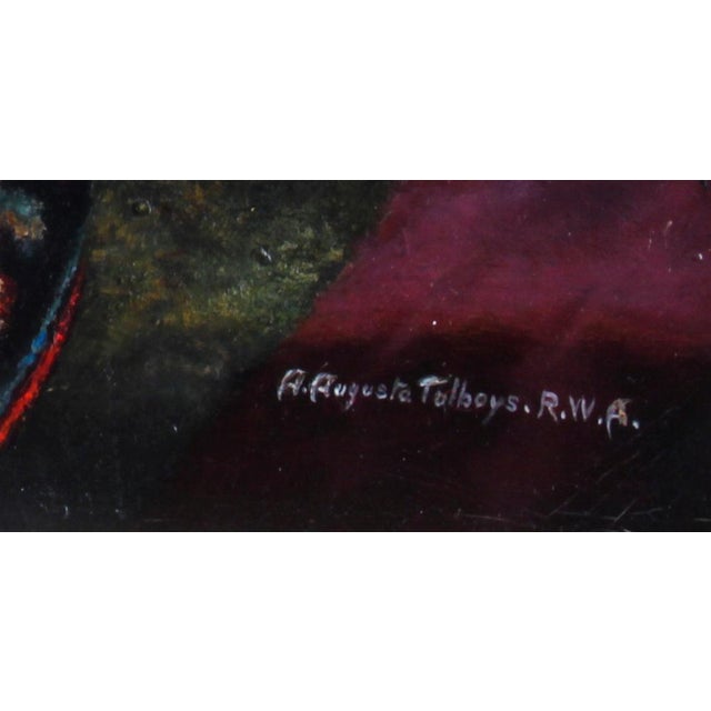 Black Agnes Augusta Talboys, Pussies in Conference, 19th Century, Oil on Canvas, Framed For Sale - Image 8 of 13