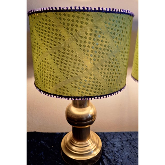 Goldenrod Vintage Table Lamps by Lamplove, 1970s, Set of 2 For Sale - Image 8 of 12