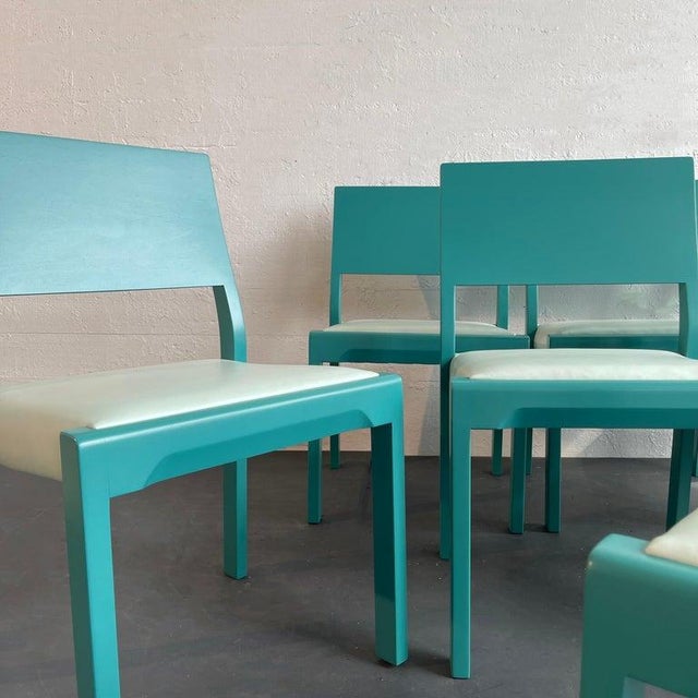 1950s Set of 8 Mid-Century Modern Dining Chairs by Thonet For Sale - Image 10 of 10