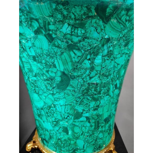Wine Cooler in Malachite, 1950s For Sale - Image 11 of 12