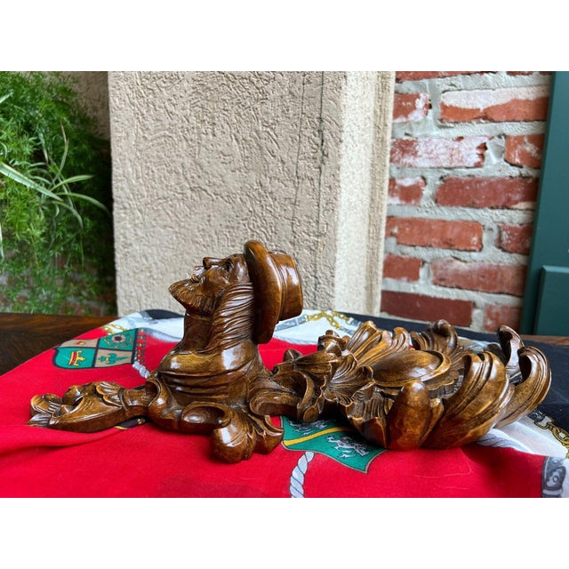 Antique French Wall Hanging Plaque Breton Brittany Carved Walnut C1890 For Sale - Image 10 of 18