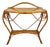 Mid-Century Bamboo and Rattan Entry Console, Italy, 1970s For Sale