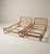 Mid-Century Modern Italian Bamboo Single Beds, 1960s, Set of 2 For Sale - Image 3 of 16