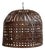 Rustic Vintage Industrial Iron Basket Cage Pendant Light For Sale