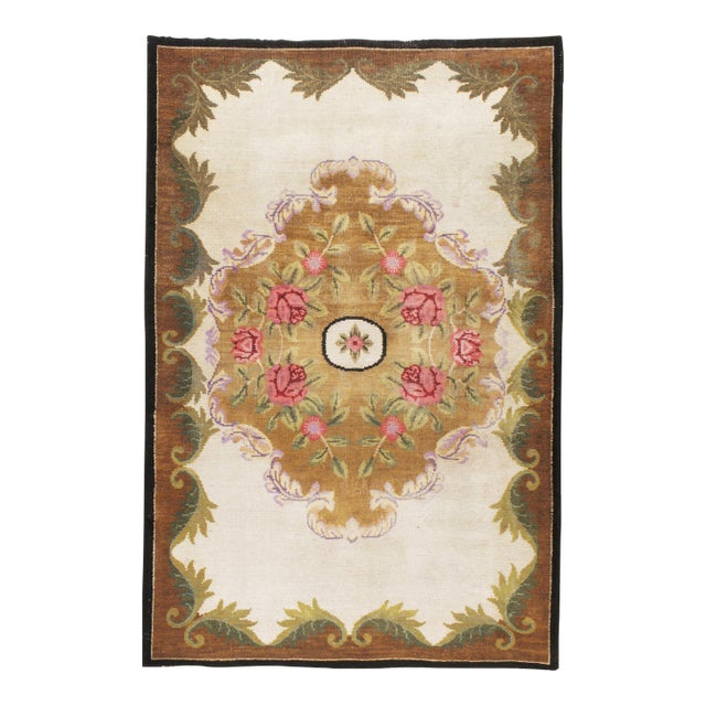 Galerie Shabab Collection Mid-20th Century European Continental Carpet For Sale