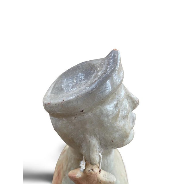 Mid-Century Modern Terracotta Anthropomorphic Female Sculpture For Sale - Image 10 of 14