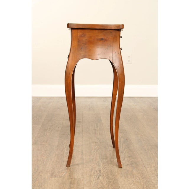 Brown Louis XV Style Carved Wooden Night Stand For Sale - Image 8 of 12