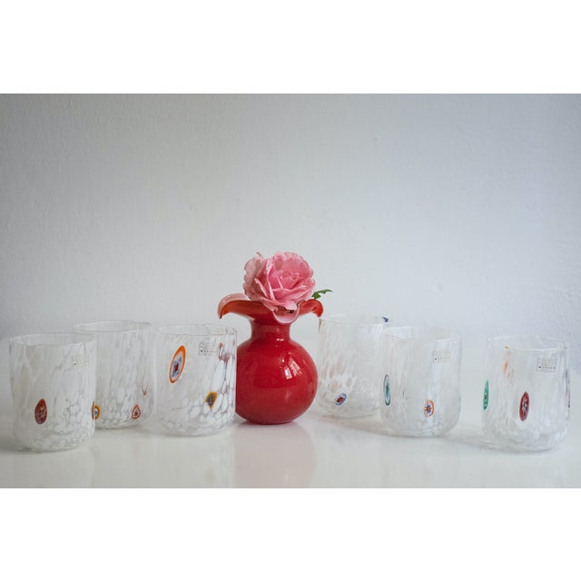 Contemporary Barbie Glasses by Mariana Iskra for Ribes Studio, Set of 7 For Sale - Image 3 of 7
