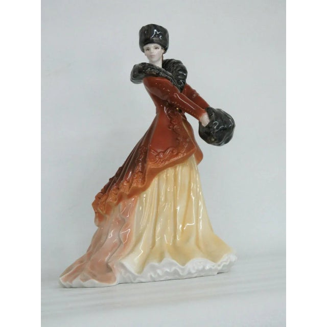 Royal Worcester Natasha Premiere Bone China Figurine For Sale - Image 10 of 11