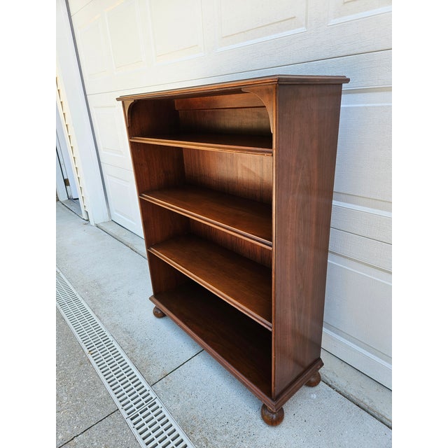 Imperial Furniture Mahogany Bookcase For Sale - Image 6 of 10