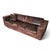 Large Loose Cover Brown Leather Lounge Sofa, 1970s For Sale - Image 9 of 18