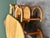 Wood Brutalist Sculptured Chairs and Alder Wood Table by Team, Set of 7 For Sale - Image 7 of 16
