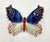 Ceramic Antique Petite Japanese Meiji Period Imari Porcelain Butterfly For Sale - Image 7 of 7