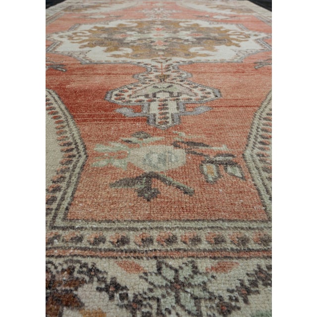 Early 21st Century Turkish Vintage Rug 4'9" x 7'3" #17802 For Sale - Image 5 of 8