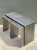 Vintage Wood Grain Metal Nesting Tables - Set of 4 For Sale - Image 4 of 12