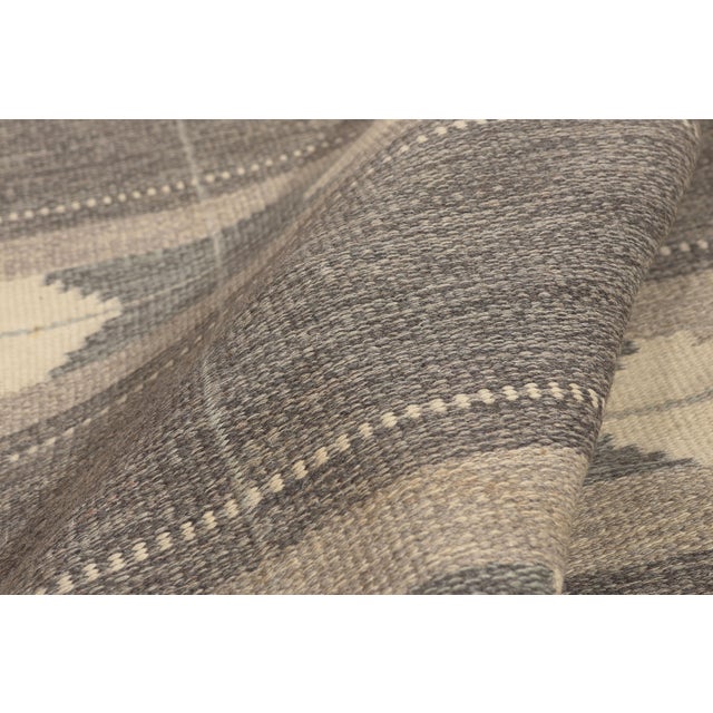 Vintage Swedish Rollakan Rug, 05'05 X 08'01 For Sale In Dallas - Image 6 of 10