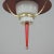 Italian Red Lantern in Milk Glass & Brass, 1950s For Sale - Image 16 of 17