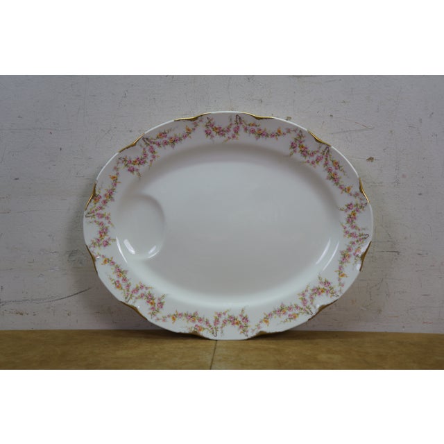 Mid 20th Century Theodore Haviland American New York Vareene Rose China Dinnerware Set - 77 Pcs For Sale - Image 12 of 18