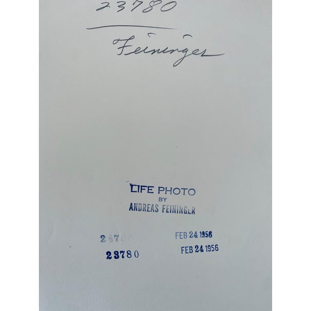 1950s Andreas Feininger, American Photographer Landscape Silver Gelatin Vintage Print, 1956 For Sale - Image 5 of 8