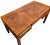Early 20th Century Vintage Burlwood Campaign Style Writing Desk For Sale - Image 5 of 11