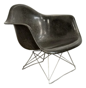 Eames for Herman Miller Fiberglass Lar Lounge Chair With Cat’s Cradle Base