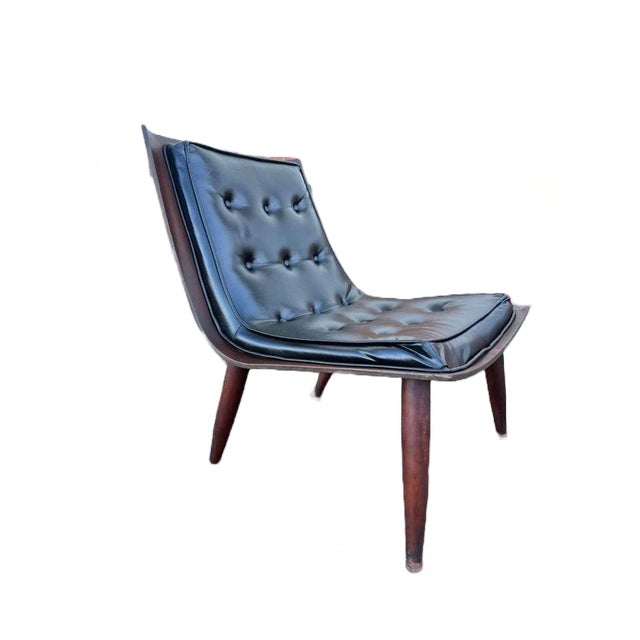 Mid Century Scoop Lounge Chair by Carter. Brothers Inc , 1958s For Sale - Image 13 of 13