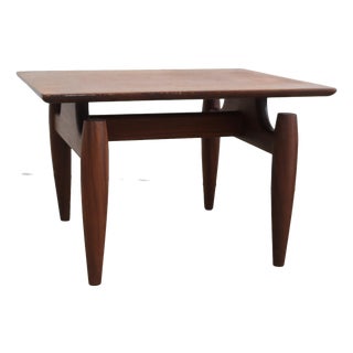 Small Vintage Teak Coffee Table, 1960s For Sale