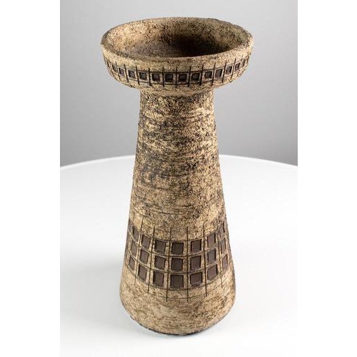 Brown Vase by Emella Besigheim For Sale - Image 8 of 8