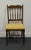 Traditional Ethan Allen Baumritter Georgian Court Solid Cherry Spindle Back Dining Side Chair 11-6041 For Sale - Image 3 of 10