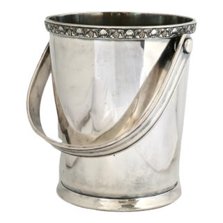 1880s Heavy Gorham Silverplate Champagne Bucket For Sale