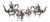 Rococo Baroque Style Silver-Plated Coffee and Tea Set, 1890s, Set of 4 For Sale