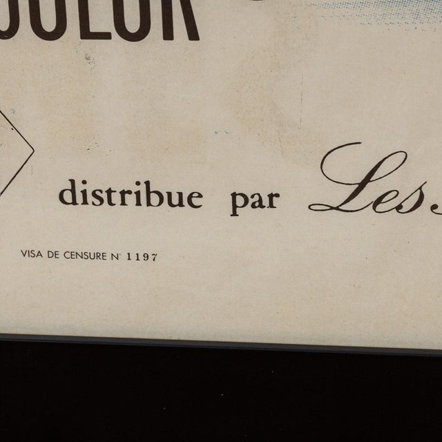 Black Original French James Bond from Russia with Love Poster, 1964 For Sale - Image 8 of 18