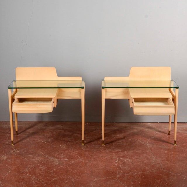 Vintage Bedside Tables, 1950s, Set of 2 For Sale - Image 16 of 18