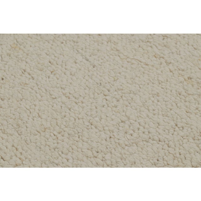 Not Yet Made - Made To Order Rug & Kilim’s Contemporary Textural Rug in Tones of Cream and Off-White - 5x8 For Sale - Image 5 of 7