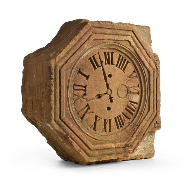 Mold stone clock. Decorative objects stone vintage. Former mold that was designed to create clock elements. Perfect for...