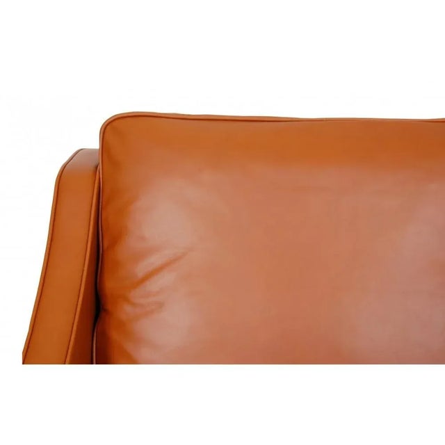 2000 - 2009 Model 2207 Lounge Chair in Walnut and Anilin Leather by Børge Mogensen for Fredericia For Sale - Image 5 of 11