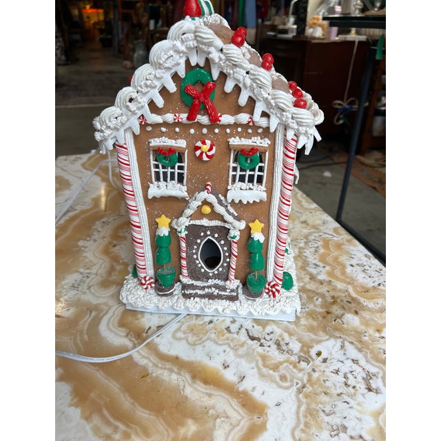 Up for consideration is a beautiful vintage Christmas house decoration. This would look lovely in your home, and it is the...