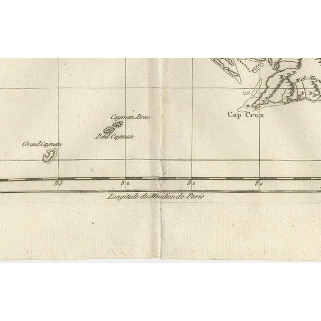 Cuba Enlightenment Island Map by Rigobert Bonne, 1780s For Sale - Image 10 of 12