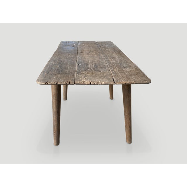 Andrianna Shamaris Wabi Sabi Console or Side Table For Sale - Image 4 of 6