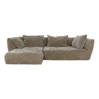 Teratai Fabric Corner Sofa from Bretz For Sale