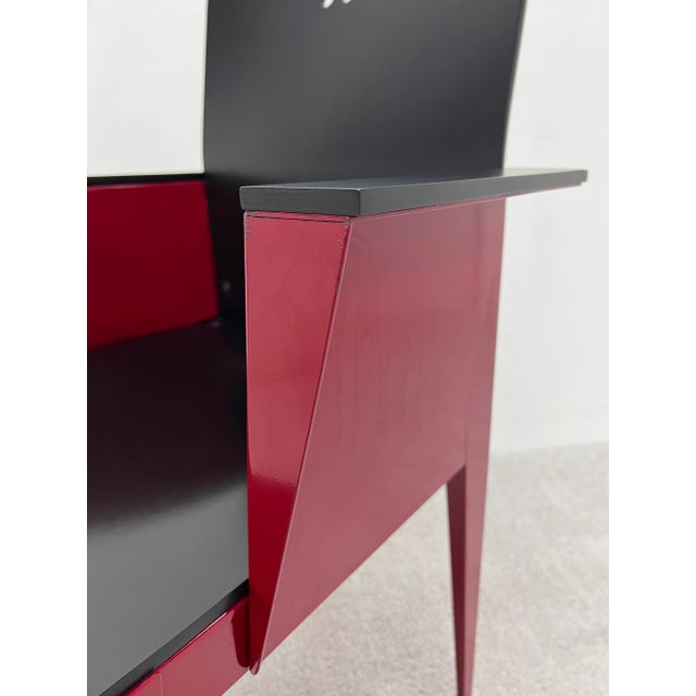 Wood 1990s Vintage Bruce Sienkowski "Eli Armchair" for Charlotte For Sale - Image 7 of 13