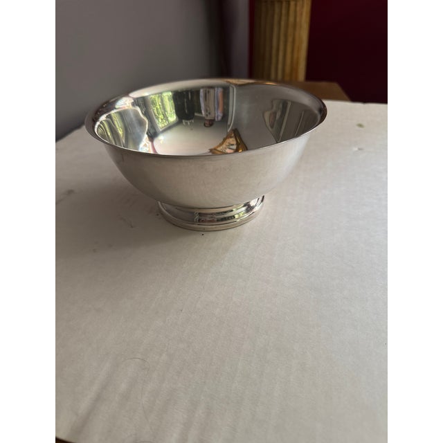 Silver Vintage Gorham Silver Plate Bowl, Serveware, Good Condition For Sale - Image 8 of 10