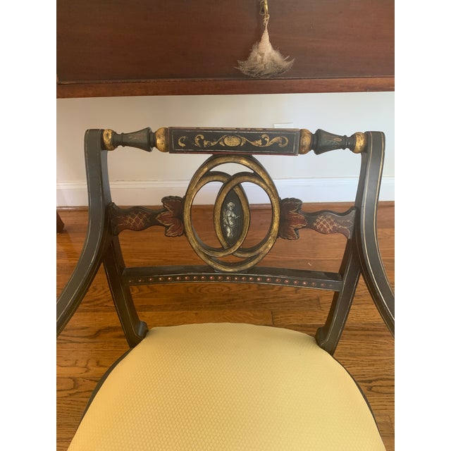 Yellow Late 19th Century Side Chair For Sale - Image 8 of 8