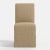 Cloth & Company Stoffer Home x Cloth & Company Lindy Slipcover Dining Chair in Relaxed Linen Burlap For Sale - Image 4 of 6