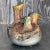 Late 20th Century Vintage Organic Modern Sculptural Three-Spout Pottery Vase For Sale - Image 5 of 16